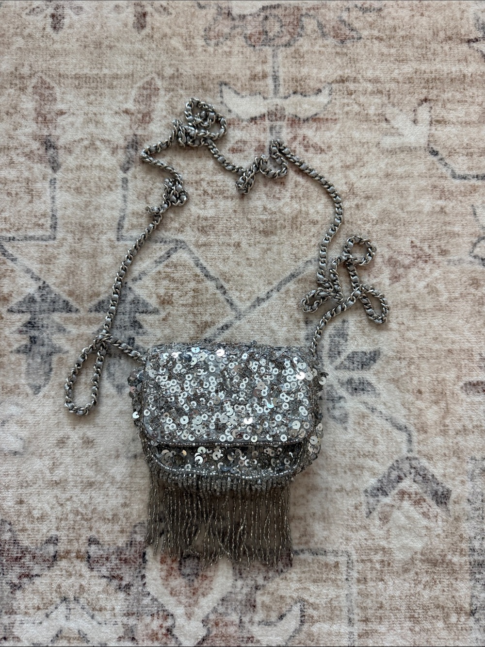 Sparkle crossbody bag